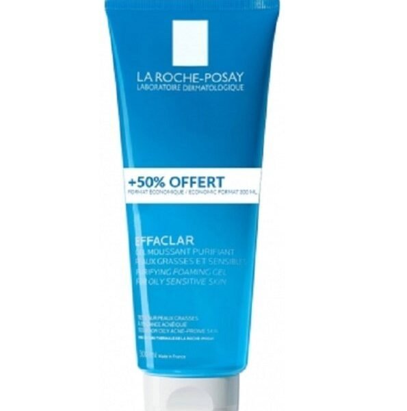 La Roche-Posay Effaclar Gel Moussant Peau Grasse Acnéique | 300ml