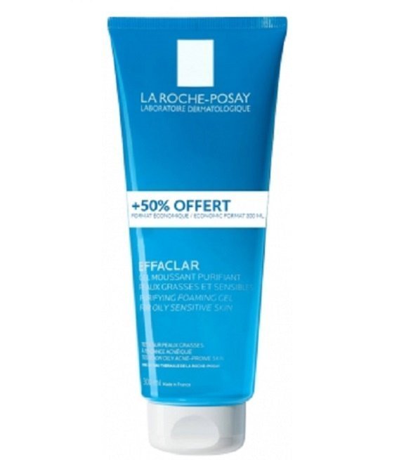la-roche-posay-gel-300ml.jpg La Roche-Posay Effaclar Gel Moussant Peau Grasse Acnéique | 300ml – Image 1