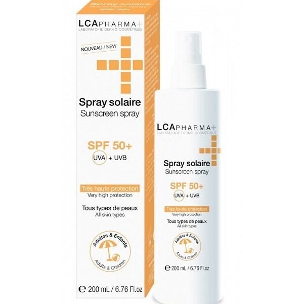 Lca ecran spray solaire spf50+ 200ml