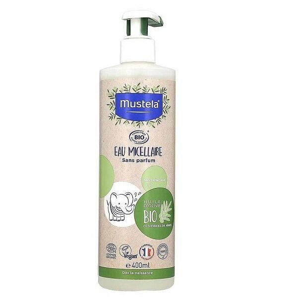 MUSTELA BIO Gel Lavant Corps & Cheveux 400ml