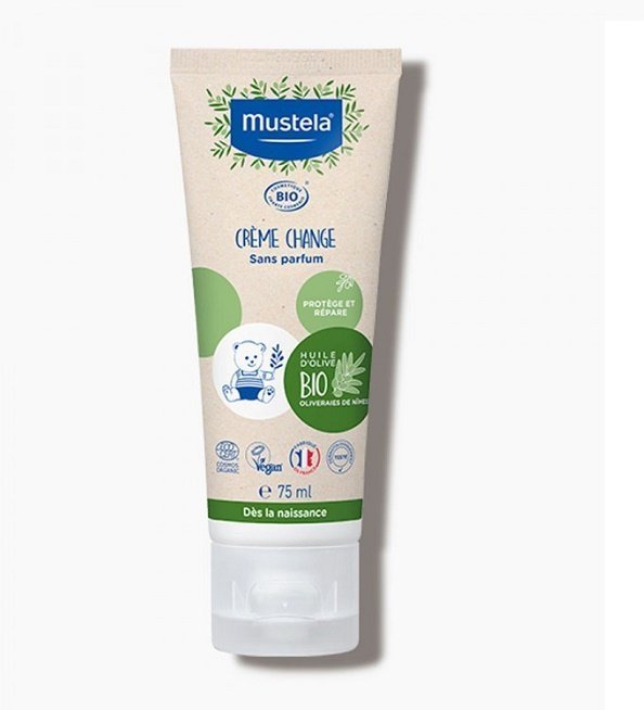 mustela-creme-change-certifiee-bio-75-ml-1.jpg Mustela BIO Crème change certifiée 75ml – Image 1
