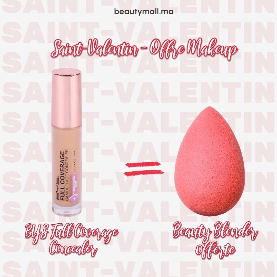 naturl-biege-1.jpg BYS Full Coverage Concealer Medium Beige = Beauty Blender Offert – Image 1