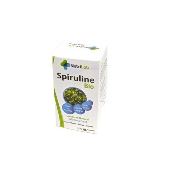 NutriLab Spiruline 120 Comprimès