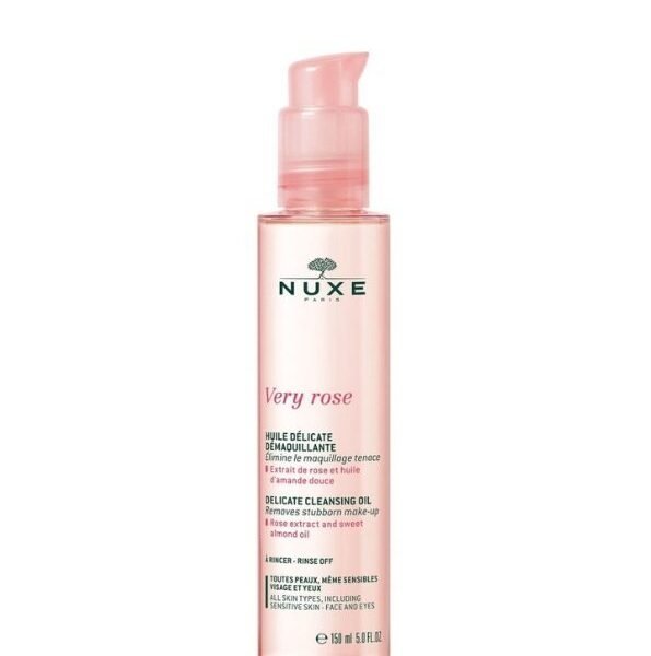 Nuxe Very Rose Huile Délicate Démaquillante 150ml