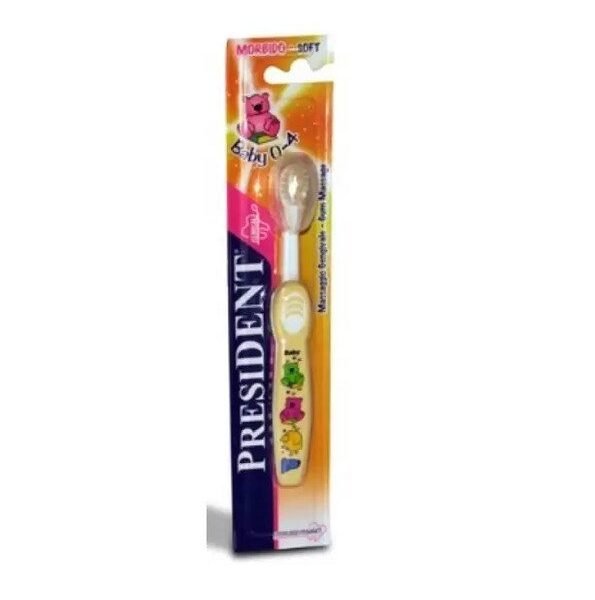 PRESIDENT BÉBÉ Brosse à Dents 0 – 4 ans