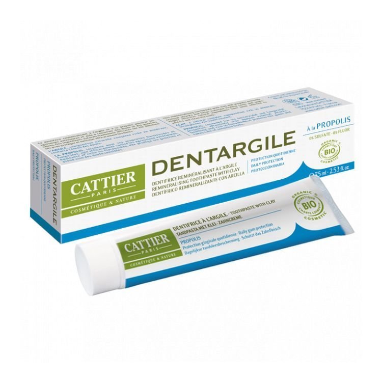 propolis-1.jpg Cattier Dentargile Dentifrice Propolis 75ml – Image 1