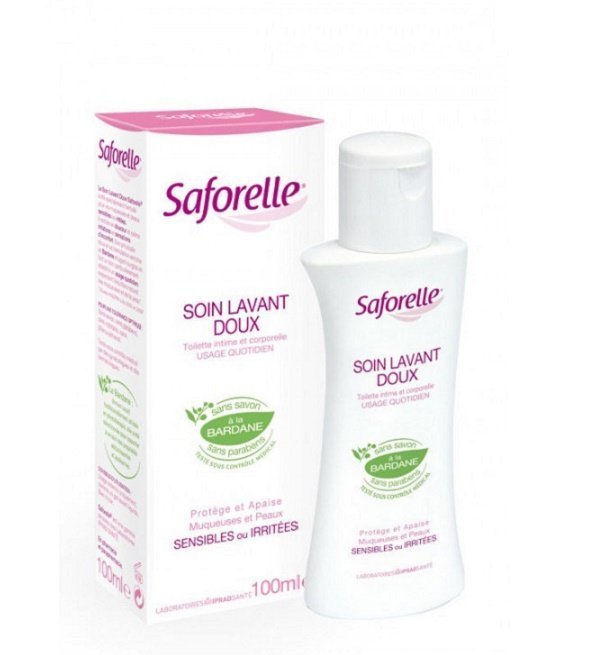 saforelle-soin-lavant-doux-100ml.jpg SAFORELLE SOIN LAVANT DOUX 100ml – Image 1