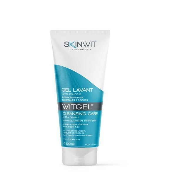 skinwit-witgel-gel-lavant-1.jpg SKINWIT DERMATOLOGIE WITGEL Gel Lavant 200 ML – Image 1