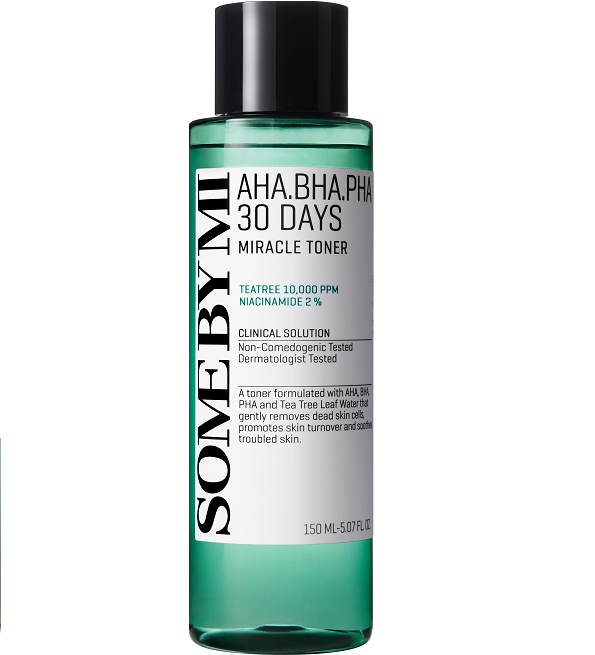 some-by-mi-AHA-BHA-PHA-30-DAYS-MIRACLE-TONER-150ml-1.png SOME BY MI AHA. BHA. PHA 30 DAYS MIRACLE TONER 150ML – Image 1