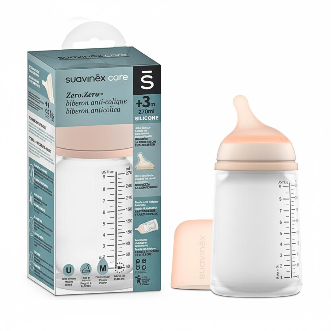 suavinex-Biberon-Anti-colique-Ultra-Soft-3m-270ml.png Suavinex Biberon Anti-Colique Ultra Soft +3m 270ml – Image 1