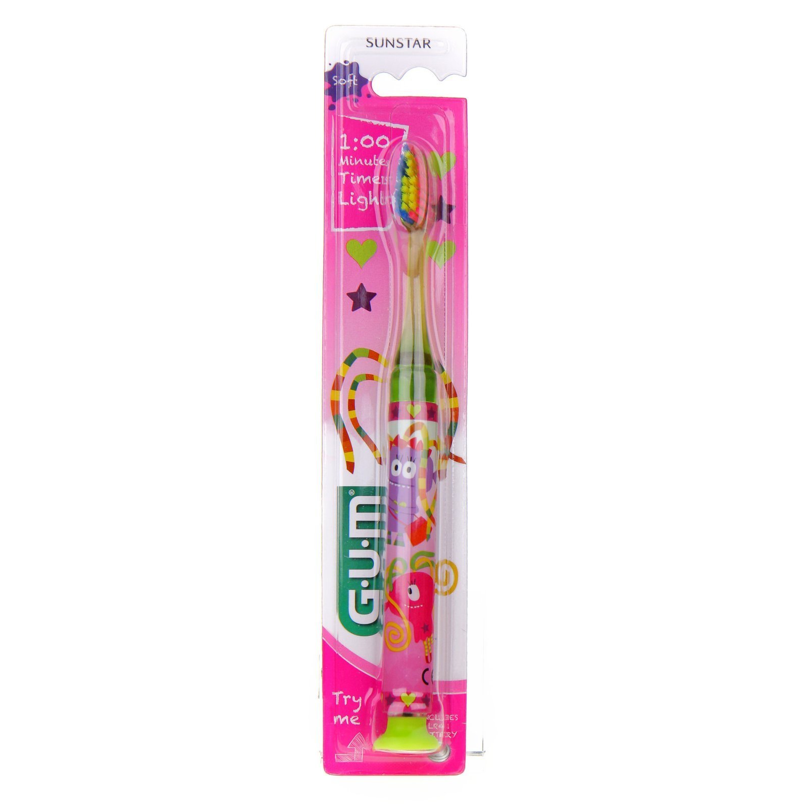 sunstar-brosse-a-dents-timer-light-7-ans-et-1-1.jpg Gum Brosse à dent monster junior laser 7-9 ans 903 – Image 1