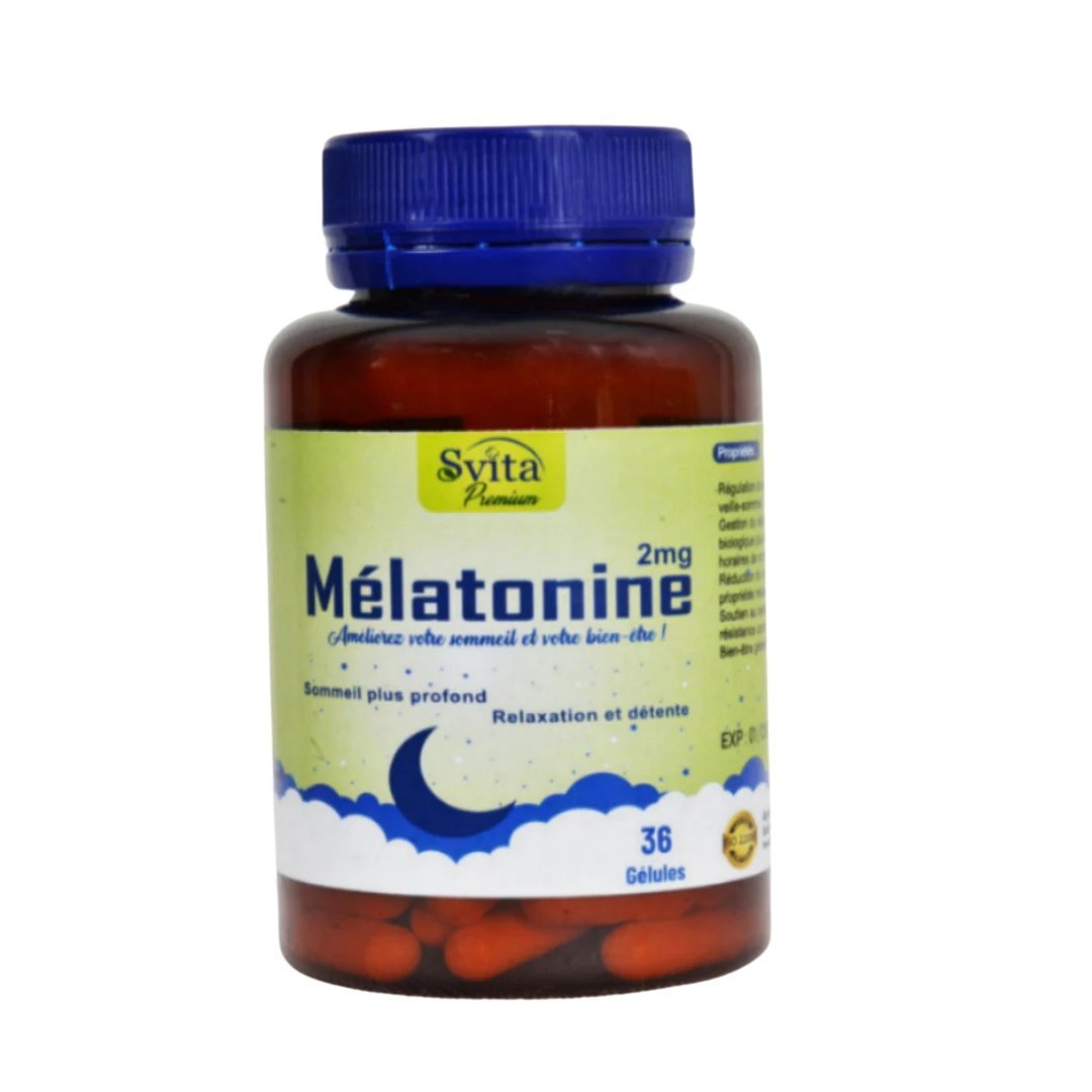 svita-premium-melatonine.jpg SVITA Premium Melatonine 2mg 36 Gelules – Image 1