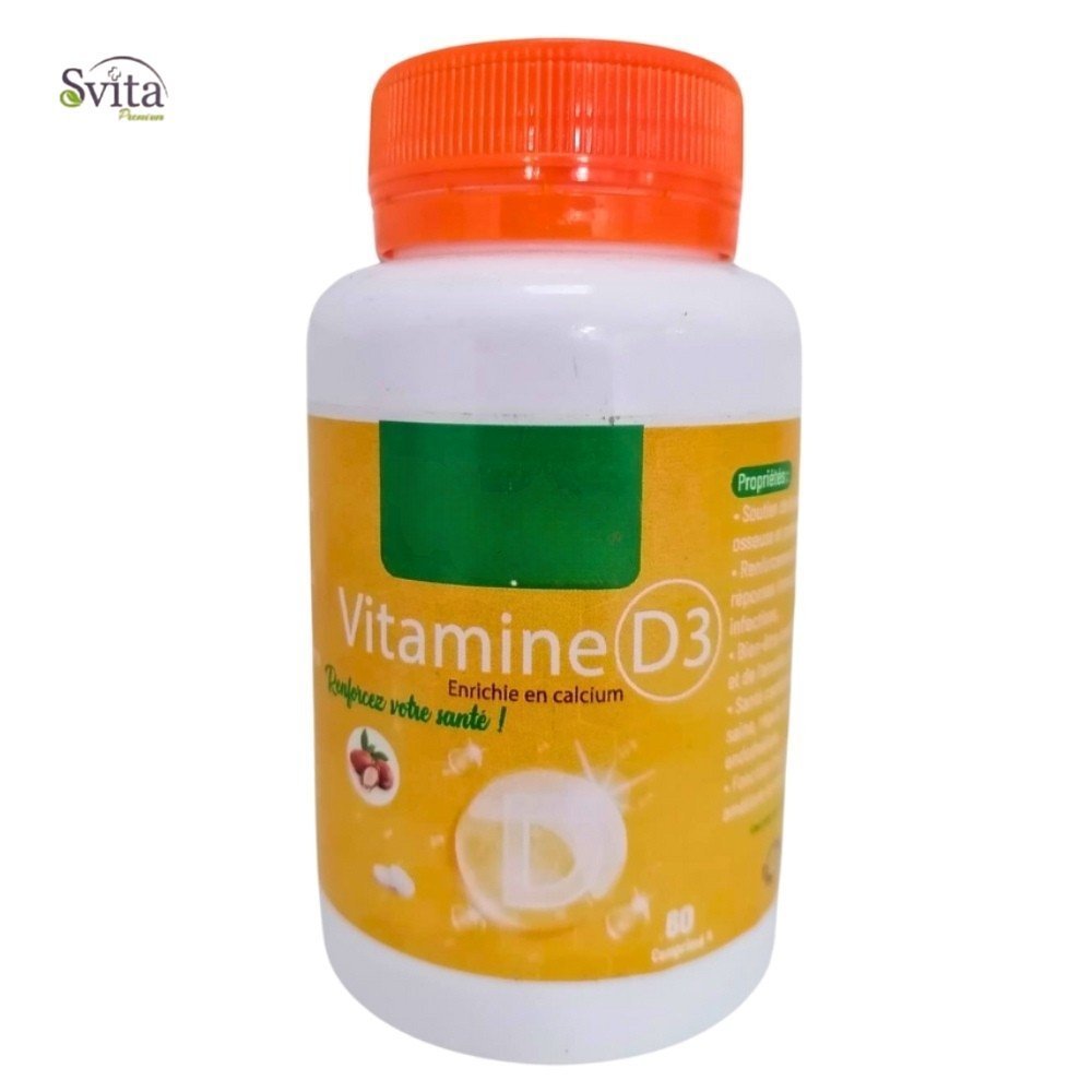 svita-premium-vitamine-d3-60-comprimes.jpg SVITA Premium Vitamine D3 60 Comprimes – Image 1