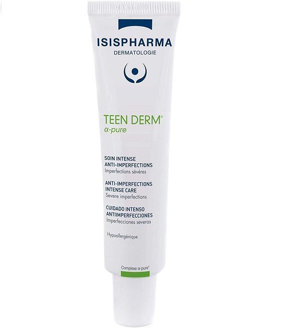 teen-derm-apure.jpg ISISPHARMA TEEN DERM α-pure Soin Intense Anti Imperfections 30ml – Image 1
