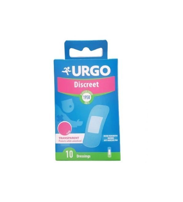 urgo-discreet-10-1.jpg Urgo Discreet 10 Pièces – Image 1