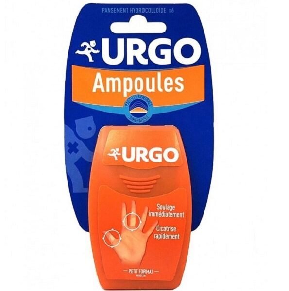 Urgo Traitement Ampoules Doigt et Orteil Seconde Peau 6 Pansements