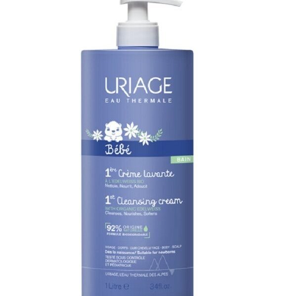 Uriage Bébé – 1ère Crème Lavante – 500 ml