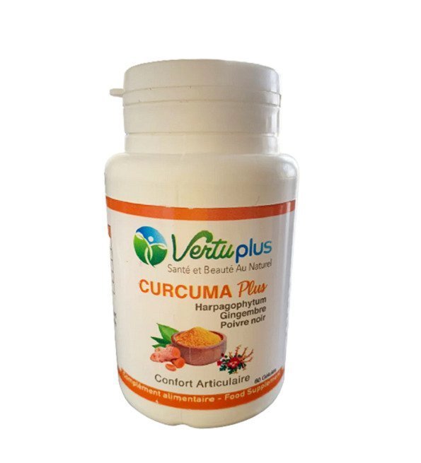 vertu-plus-curcuma-plus-60gelules.jpg VERTU PLUS CURCUMA PLUS 60Gelules – Image 1