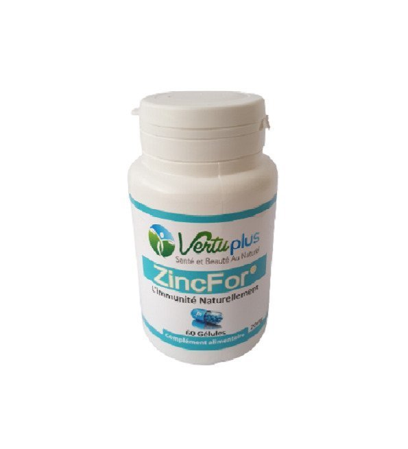 vertuplus-zincfor-60-gel-zinc-vitamine-c-1.jpg Vertu Plus Zinc For 60 gélules – Image 1