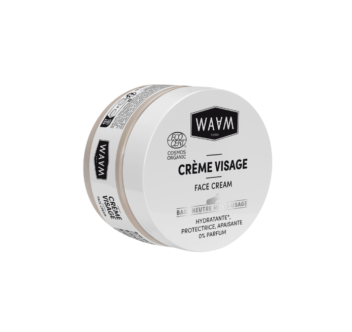 waam-creme-visage-1.png WAAM Crème visage Hydratante certifiée BIO 100ml – Image 1